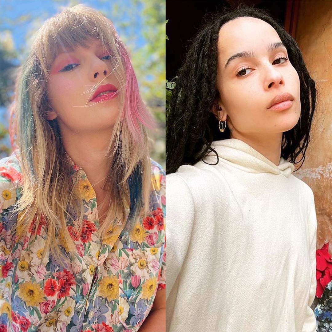 Taylor Swift and Zoe Kravitz were in the same quarantine pod together